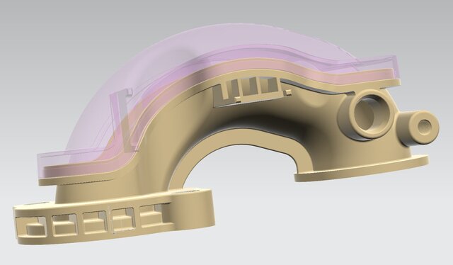 3D model of Complex Surface Mold Engineering; From 3D Scan (Reverse Engineering)