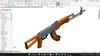 AK-47 Design In SolidWorks design by anuragt2