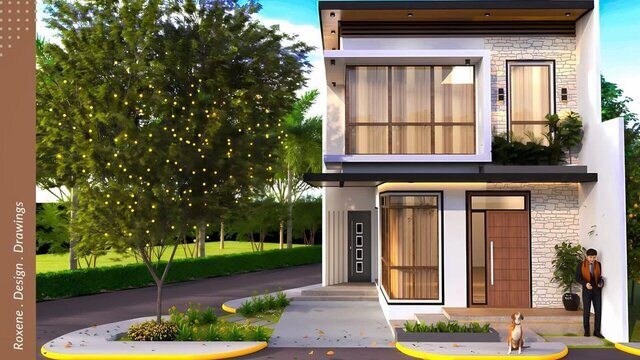 3D model of RESIDENTIAL INTERIOR AND EXTERIOR RENDERING