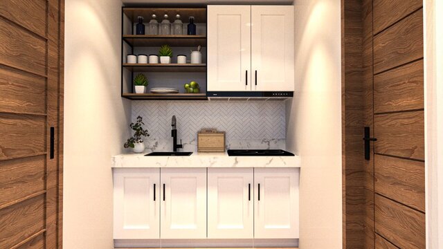 3D model of RESIDENTIAL INTERIOR AND EXTERIOR RENDERING