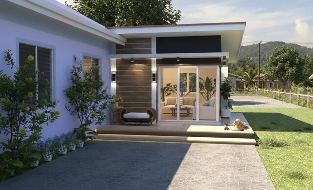 3D model of RESIDENTIAL INTERIOR AND EXTERIOR RENDERING
