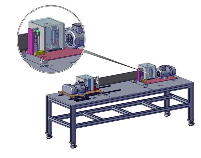 3D model of Custom CNC Machine Design | Mechanical Engineering & Automation