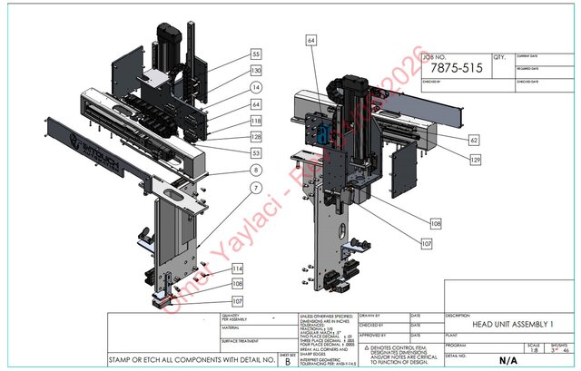 3D model of Custom CNC Machine Design | Mechanical Engineering & Automation