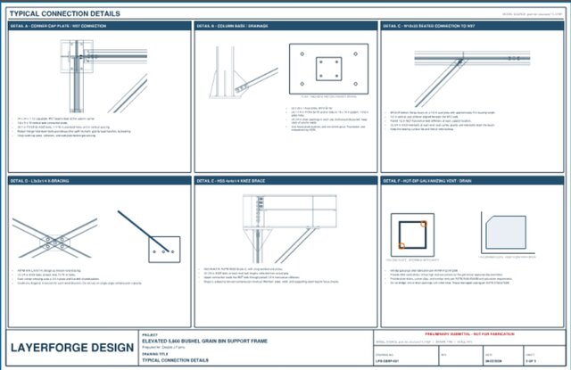 Bolt-Together Structural Support Frame – SolidWorks Design – image 2 of 2