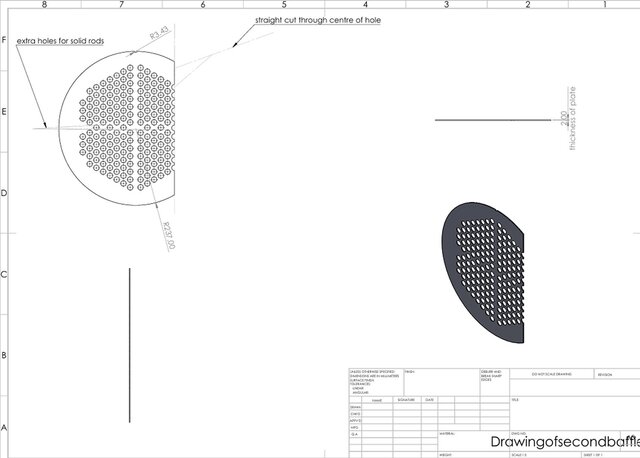 3D model of Reverse Engineering a Shell & Tube Heat Exchanger