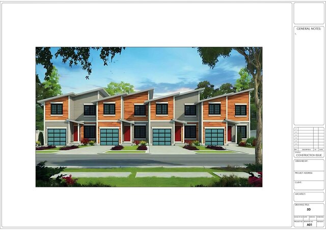 3D model of Blueprint Drawings of John's Homes