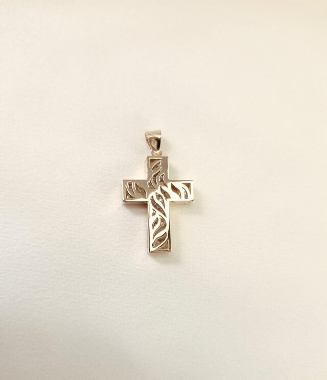 3D model of Cross Pendant – Jewelry CAD Design