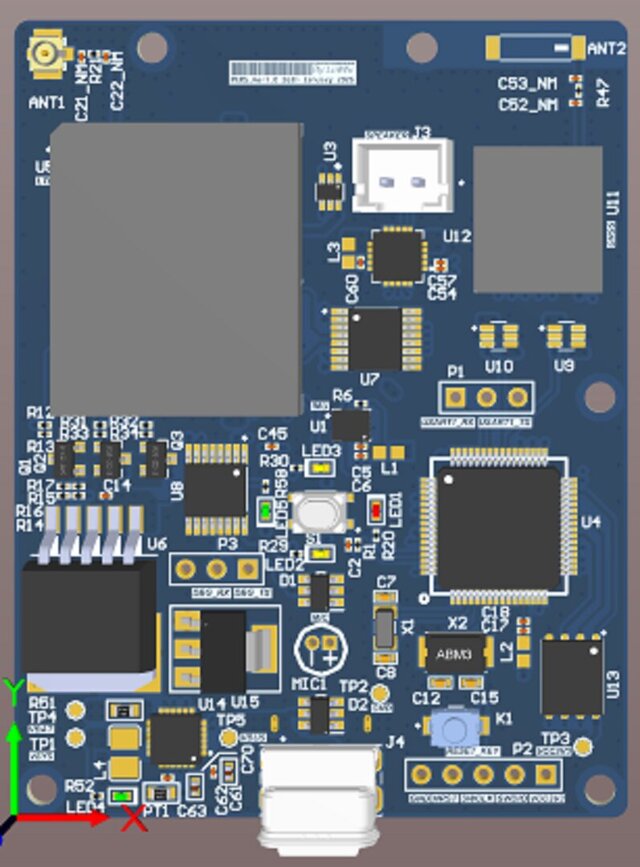 3D model of Schematic and PCB Design