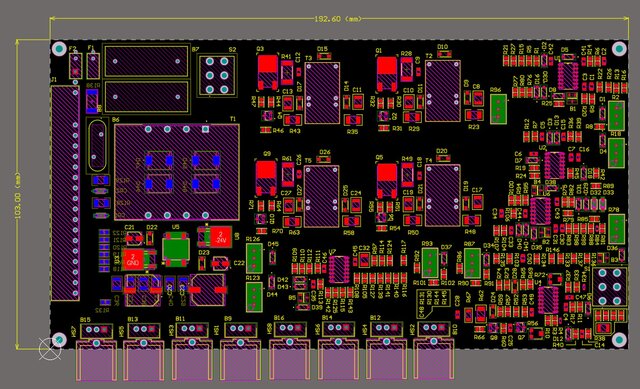 High Power BLDC Motor Control PCB Design – image 4 of 5