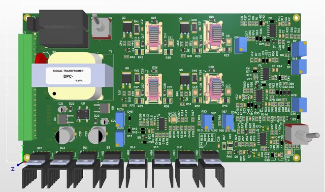 High Power BLDC Motor Control PCB Design – image 1 of 5
