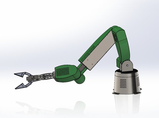 3D model of ball-screw-assembly