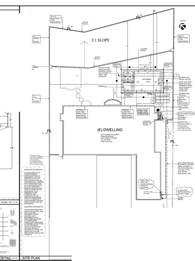 Hillside Residential Pool & Spa Permit Plans | Laguna Niguel – image 1 of 3