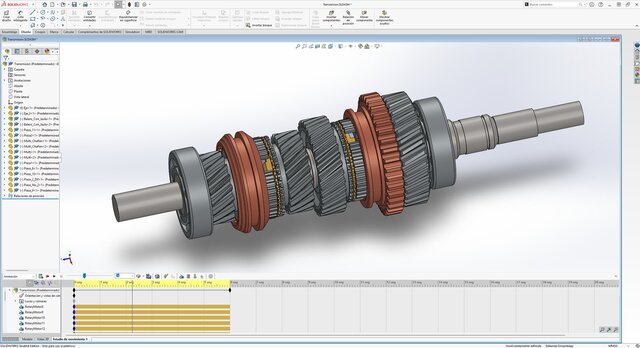 3D Modeling & Assembly of an Automotive Transmission – image 2 of 6