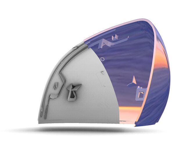 Mercedes-Benz side view mirror – image 1 of 3