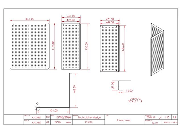 Heavy-Duty Industrial Tool Cabinet Design – image 7 of 9