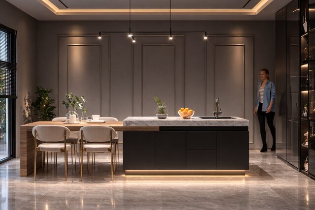 3D model of KITCHEN DESIGN | VISUALIZATION