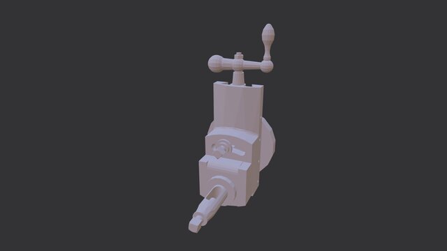 Shaper Tool Head Assembly In SolidWorks