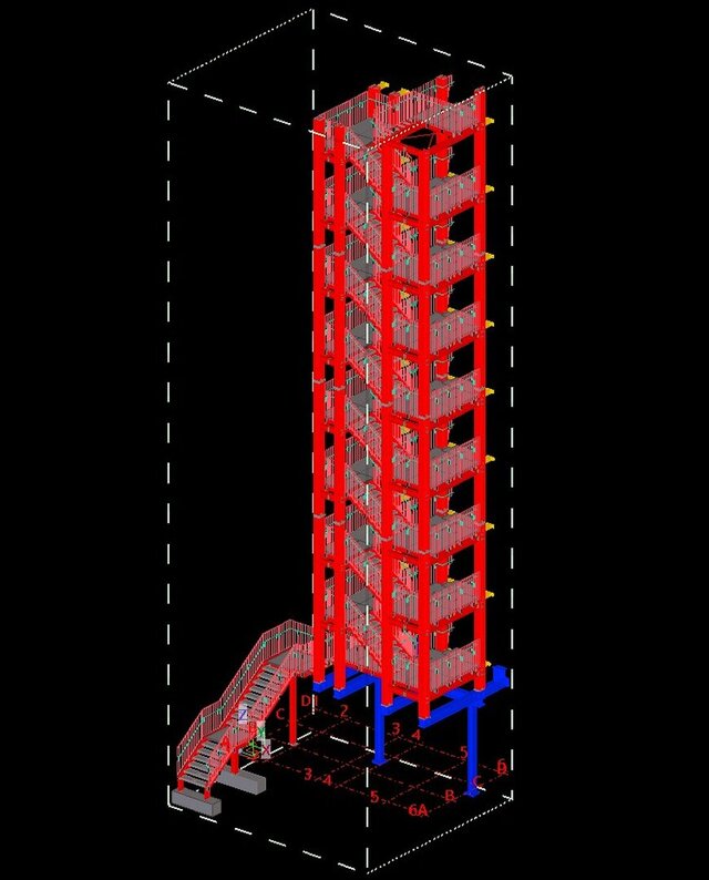 Fire Escape Staircase
