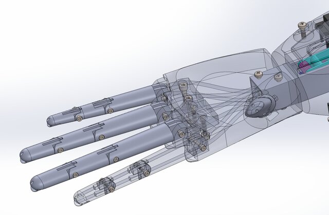 3D model of Bionic Arm Model
