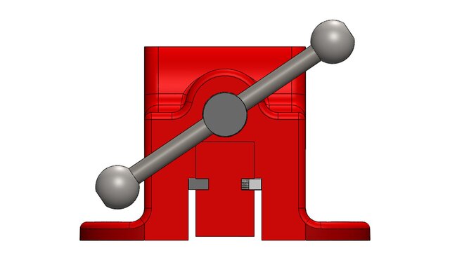 3D model of Bench Vice Assembly – SolidWorks 3D CAD Model