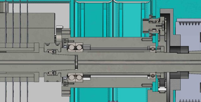 3D model of Heavy Duty Multi-Blade Twin Arbor Gang Saw Machine 150x600 (Full CAD Files For Sale)