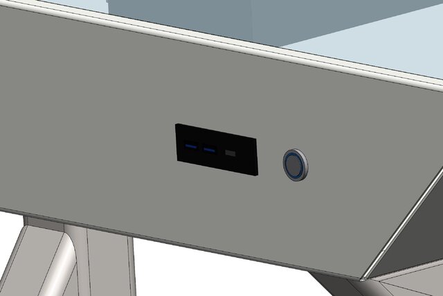 Custom PC Desk Enclosure & Integrated Workstation – image 3 of 10