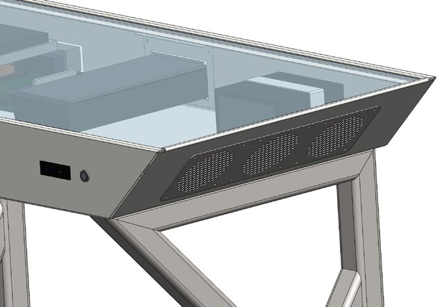 Custom PC Desk Enclosure & Integrated Workstation – image 9 of 10
