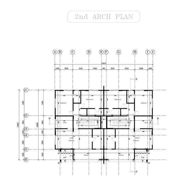 3D model of Floor Plan - AutoCAD