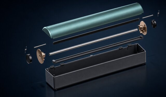 Injection Molded PP Cling Film Dispenser