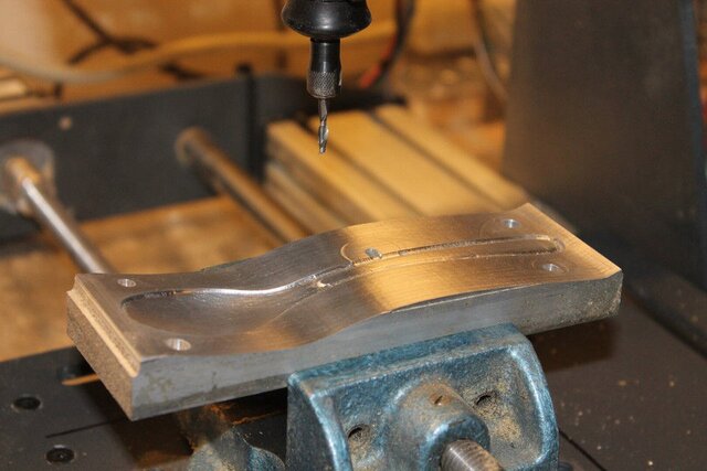 3D model of SolidWorks Spoon Mold Design