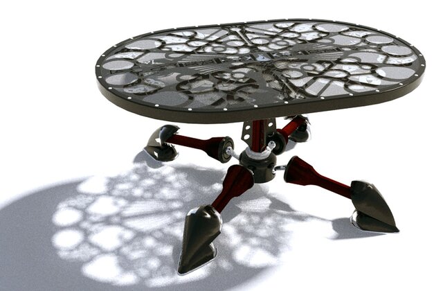 3D model of Celtic Table Set