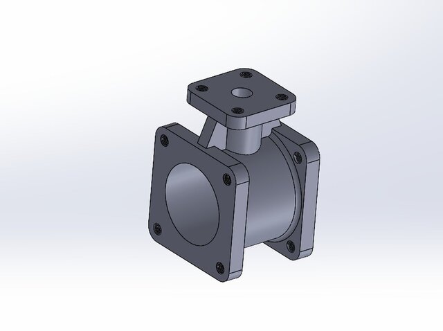 3D model of industrial parts