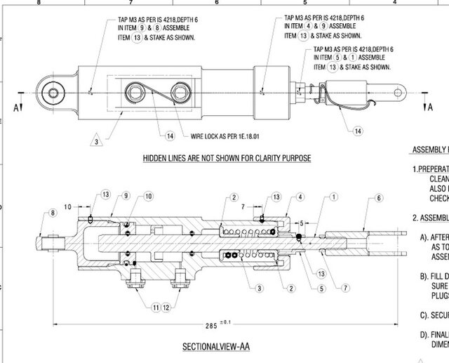 3D model of Aerospace Coiumn Control Assembly