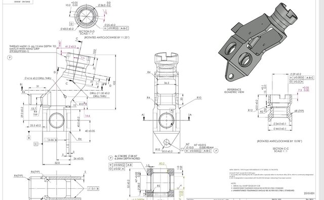 3D model of Aerospace Coiumn Control Assembly
