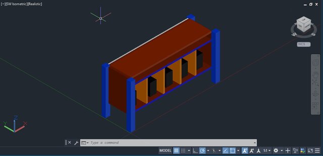 3D model of EMobility Elecrical Battery Charging Rack