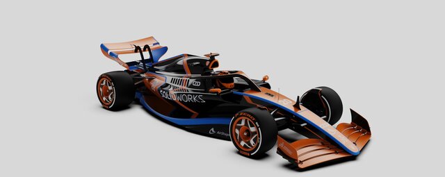 FORMULA 1- ADVANCED SURFACE SOLIDWORKS&RENDERING