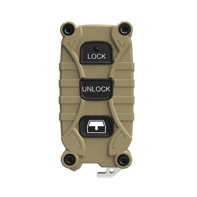 3D model of Rugged Automotive Key Fob Design