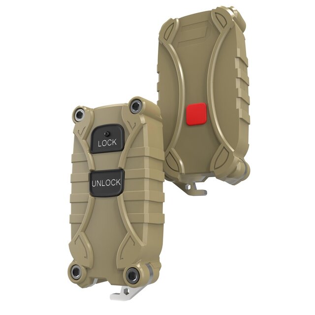 3D model of Rugged Automotive Key Fob Design
