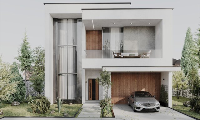 Modern Luxury Villa Exterior Design