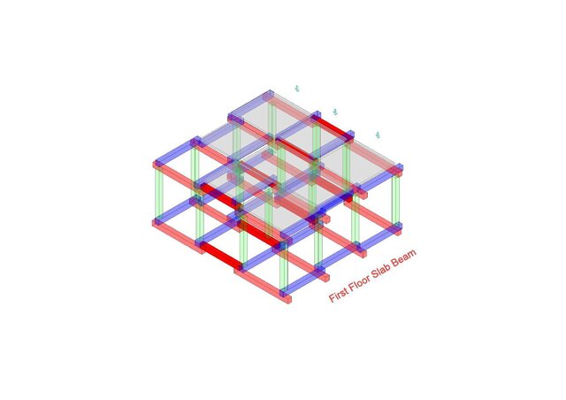 3D model of Precast Reinforced Concrete Villa | Structural Engineering & Detail Designing
