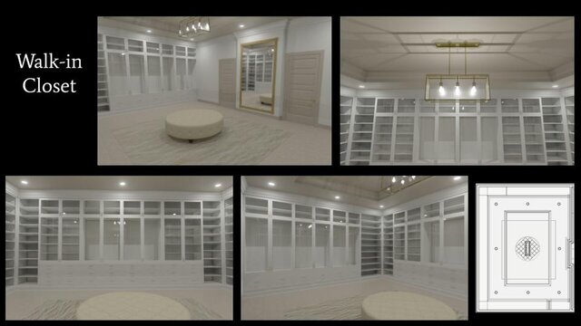3D model of Floor Plans