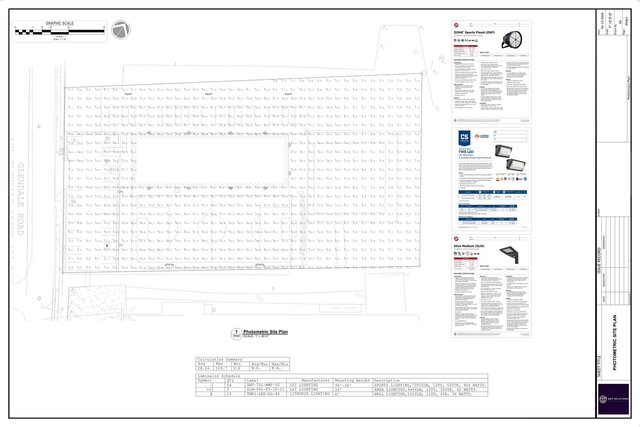 Photometric Site Plan – image 2 of 3