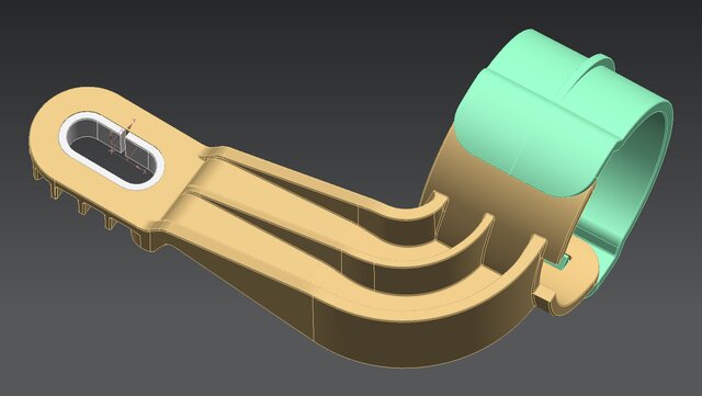 3D model of Complex Surface Mold Engineering; From 3D Scan (Reverse Engineering)