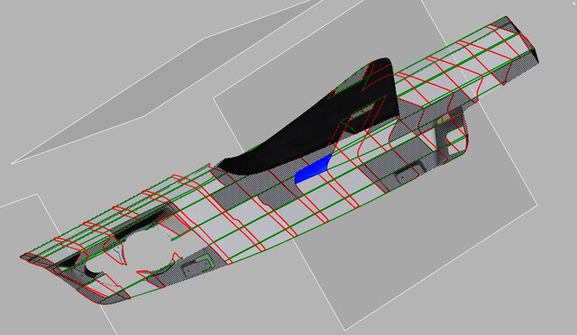 3D model of Complex Surface Mold Engineering; From 3D Scan (Reverse Engineering)