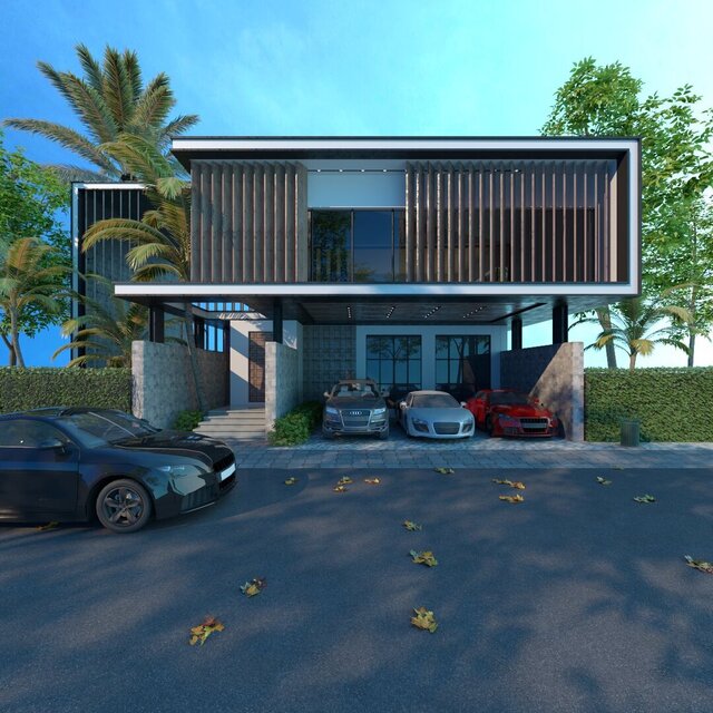 3D model of interior design