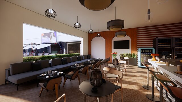 3D model of interior design