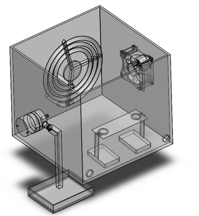 Test Rig for Structural Health Monitoring of Materials Under Varying Environmental Conditions