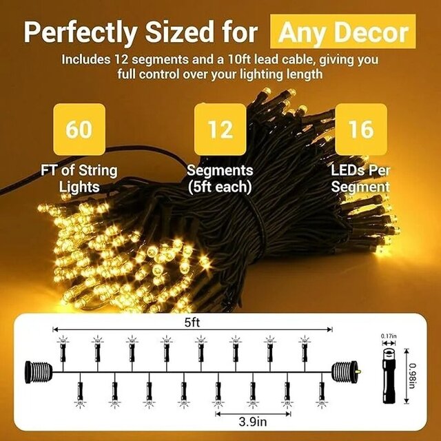 Lightacles Magnetic String Lights: Connected by Magnet – image 3 of 6
