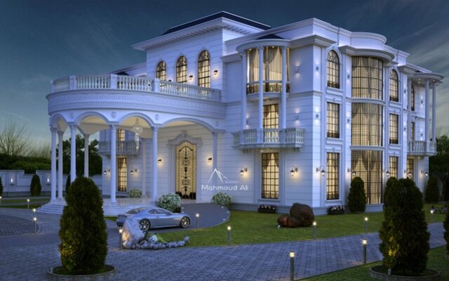 3D model of Architectural Modeling and rendering