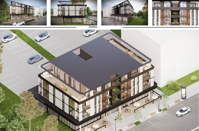 3D model of Architectural Modeling and rendering